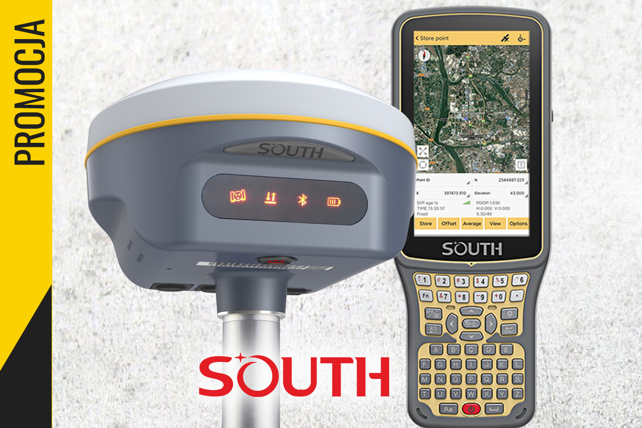 Promocja odbiorników GPS GNSS South